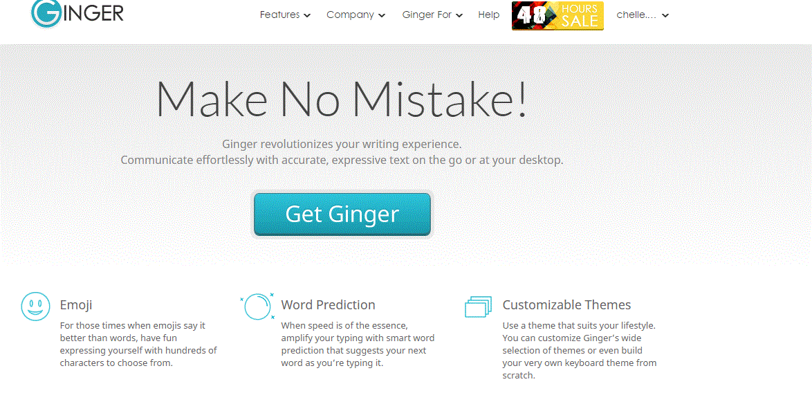 Ginger is one of the tools you can use to improve your writing skills. 